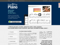 how2play-piano.es Webseite Vorschau
