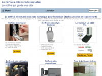 coffre-cles.fr Webseite Vorschau