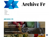 archive-fr.com Webseite Vorschau