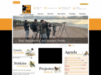 ornitologia.org Webseite Vorschau