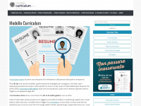 modellocurriculum.com Webseite Vorschau