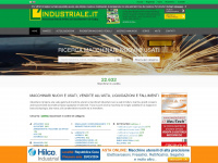 industriale.it Webseite Vorschau