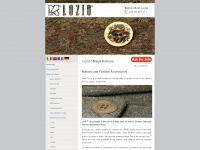 metal-buttons.biz Webseite Vorschau