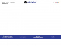 minifaber.it Webseite Vorschau