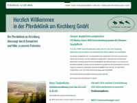 pferdeklinik-am-kirchberg.de Webseite Vorschau
