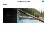 rowingchampionsleague.com Webseite Vorschau