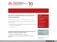 alzheimer-pfaffenhofen.de Webseite Vorschau