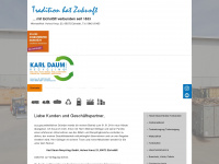 karl-daum-eichstaett.de Webseite Vorschau
