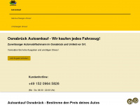 auto-ankauf-osnabrück.de Webseite Vorschau