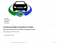 auto-ankauf-giessen.de Webseite Vorschau