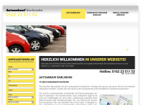auto-ankauf-karlsruhe.de Webseite Vorschau
