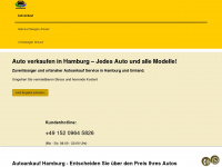 hamburg-auto-ankauf.de Webseite Vorschau
