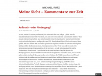 michaelrutz.de Webseite Vorschau