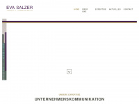 evasalzer.com Webseite Vorschau