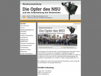 opfer-des-nsu.de Webseite Vorschau