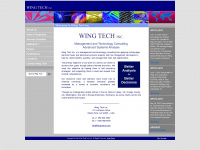 wing-tech.com Webseite Vorschau