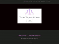 tattoo-express-yourself.jimdo.com Webseite Vorschau