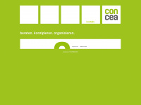concea.de Webseite Vorschau