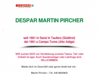 despar-pircher.it Webseite Vorschau