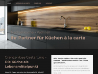 trachsel-kuechen.ch Webseite Vorschau
