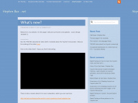 stephenbax.net Webseite Vorschau
