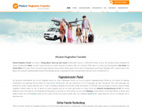 phuket-flughafen-transfer.de Webseite Vorschau