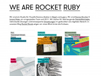 rocketruby.ch Webseite Vorschau