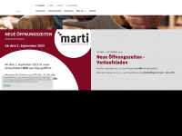 marti-ag.com Webseite Vorschau