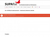supaflat.com Webseite Vorschau