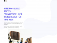 promotext.ch Webseite Vorschau