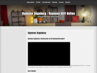 hypnose-augsburg.com Webseite Vorschau