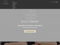 maas-timpert.de Webseite Vorschau