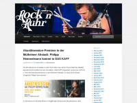 rocknruhr-events.de Webseite Vorschau