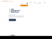 logzilla.net Webseite Vorschau