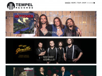 tempelrecords.at Webseite Vorschau