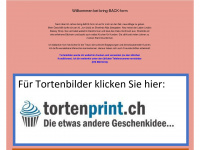 tortenprint.ch Webseite Vorschau