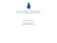 schneider-manns-au.at Webseite Vorschau