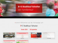 stadtlauf-ilshofen.de Webseite Vorschau