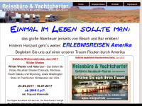 wohnmobilreisen-und-hausbooturlaub.com Webseite Vorschau