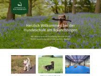 hundeschule-am-rolandsbogen.de Webseite Vorschau