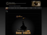 creekstables.at Webseite Vorschau
