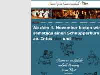 tanzen-enzweihingen.de Webseite Vorschau