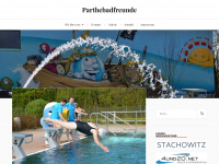 parthebadfreunde.de Webseite Vorschau