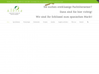 uebersetzer-spanisch-deutsch.com Webseite Vorschau