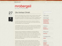 mrobergeil.wordpress.com Webseite Vorschau