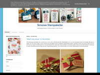 simones-stempelecke.blogspot.com Webseite Vorschau
