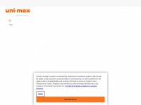 uni-max.ro Webseite Vorschau