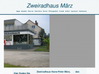 zweiradhaus-maerz.de Webseite Vorschau