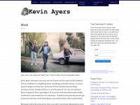 kevinayers.org Webseite Vorschau