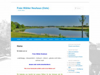 freie-waehler-neuhaus.de Webseite Vorschau